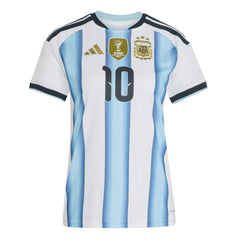Lionel Messi Argentina National Team Women's FIFA x World Cup 2026 Home Replica Jersey