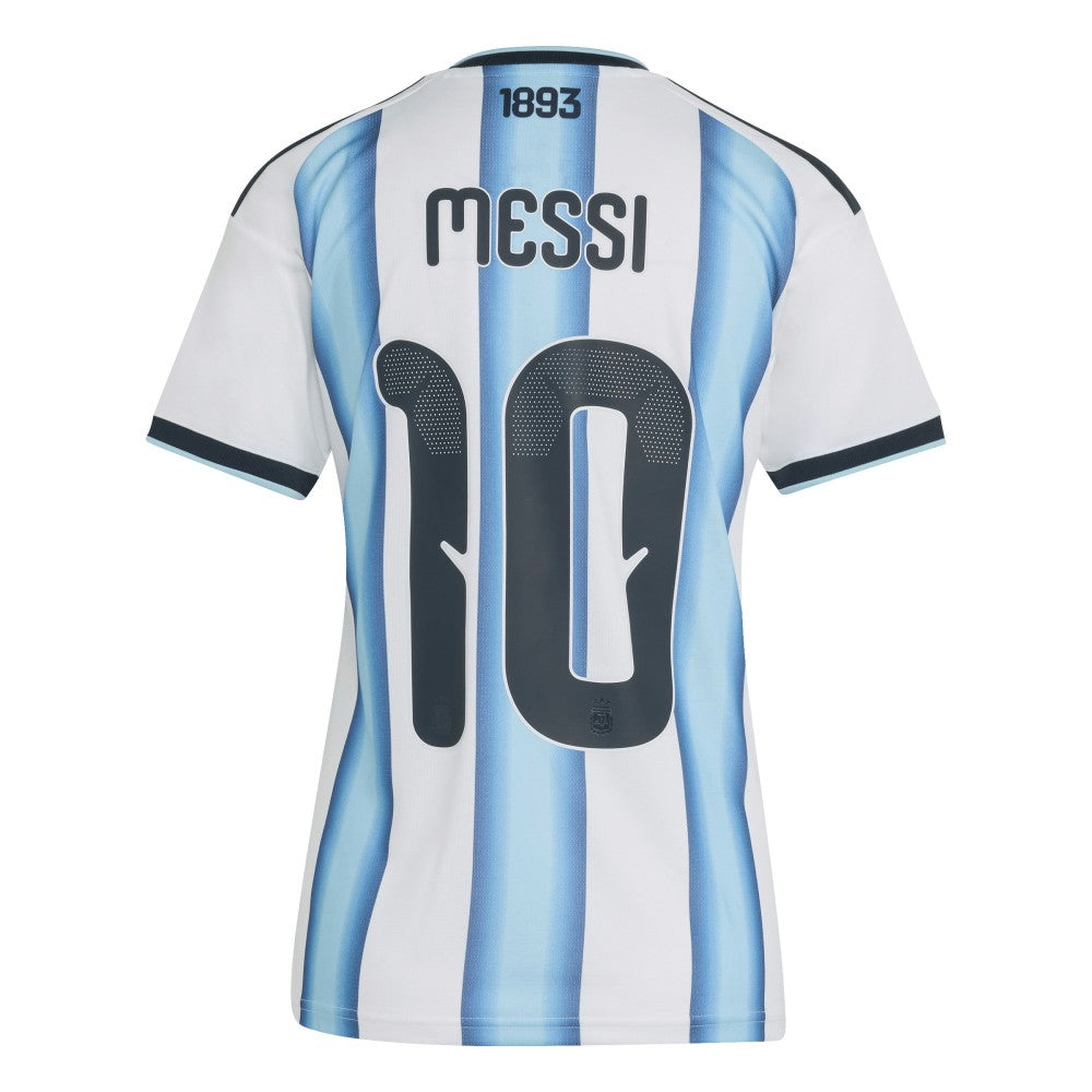 Lionel Messi Argentina National Team Women's FIFA x World Cup 2026 Home Replica Jersey