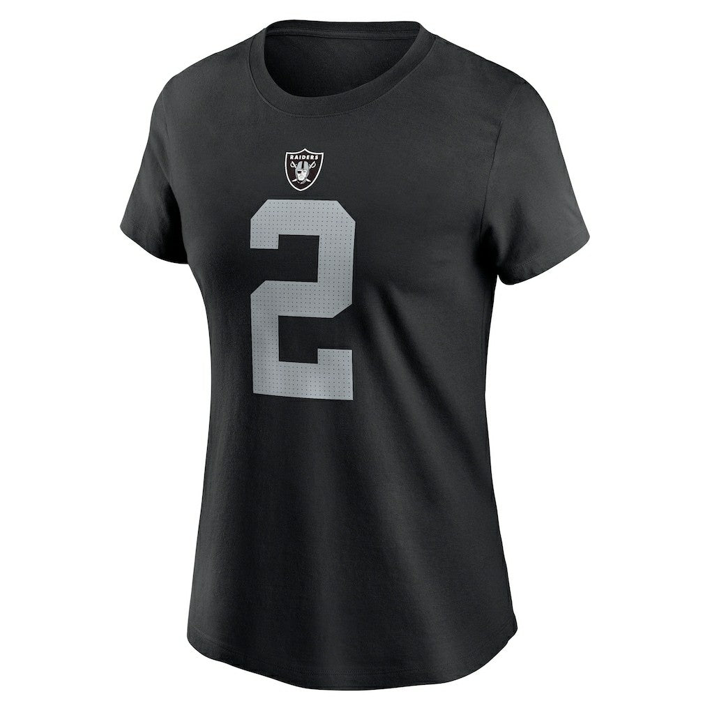 Ashton Jeanty  Women's Name & Number T-Shirt - Las Vegas Raiders T-shirts