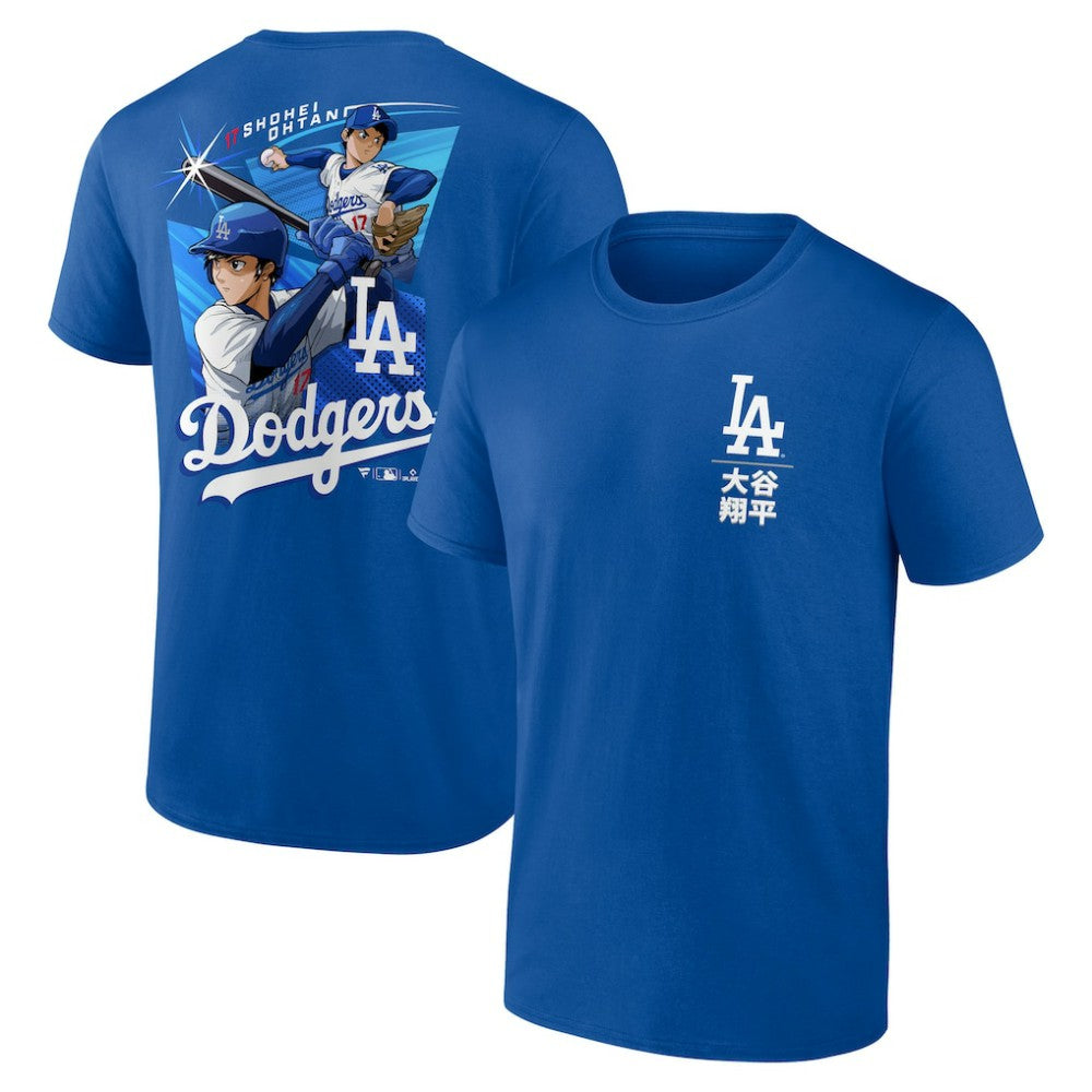 Royal Shohei Ohtani Los Angeles Dodgers Anime Player T-Shirt