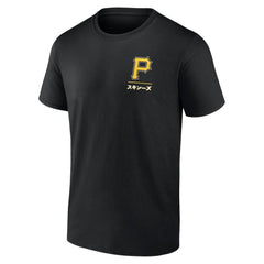 Black Paul Skenes Pittsburgh Pirates Anime Player T-Shirt