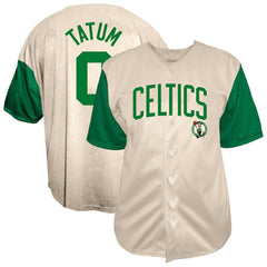 Fanatics Jayson Tatum Boston Celtics Baseball Jersey
