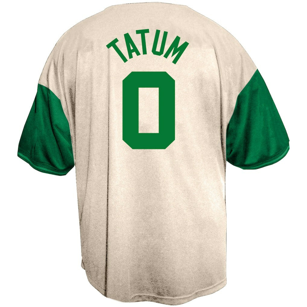 Fanatics Jayson Tatum Boston Celtics Baseball Jersey