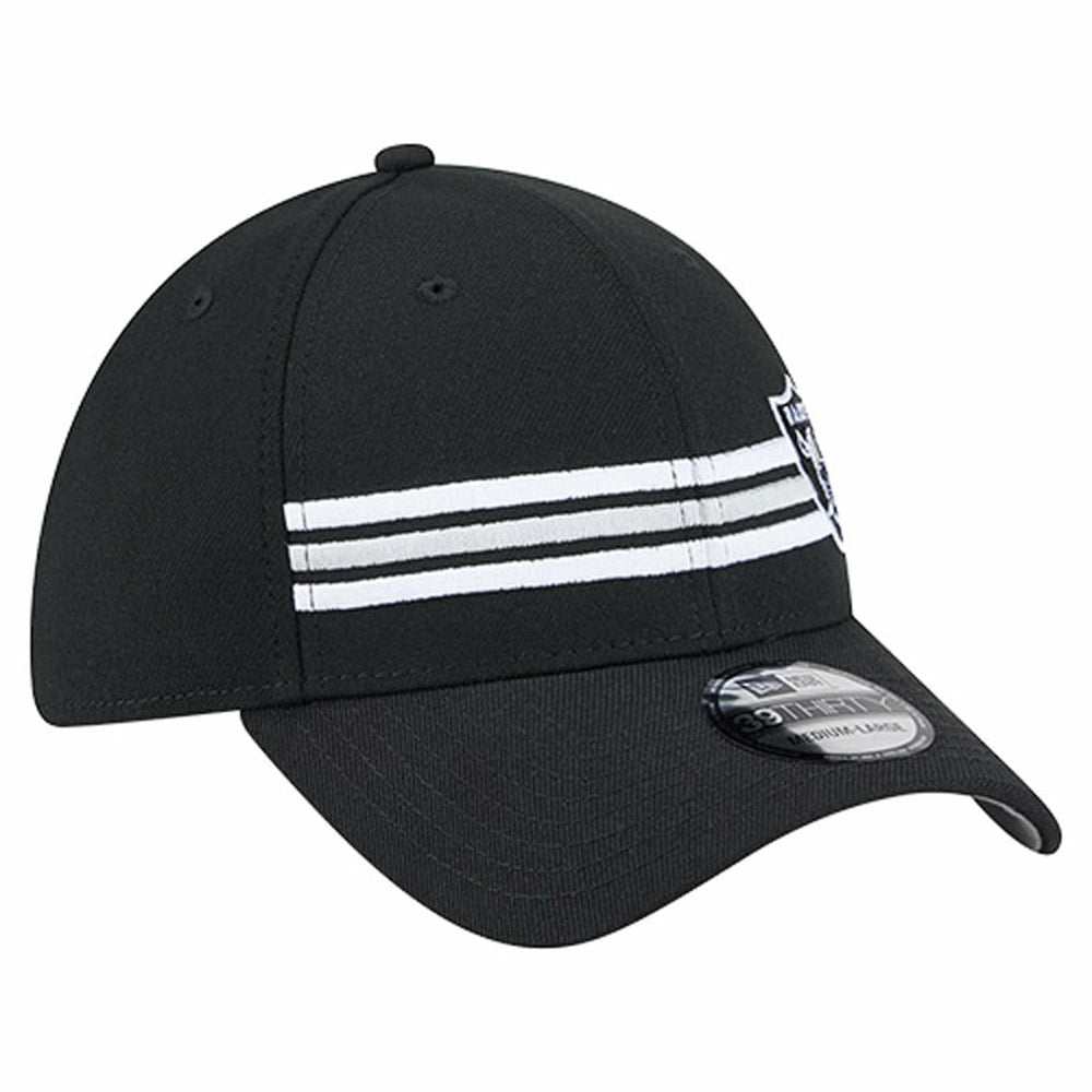 Stripes 39THIRTY Flex Hat - Las Vegas Raiders Hats