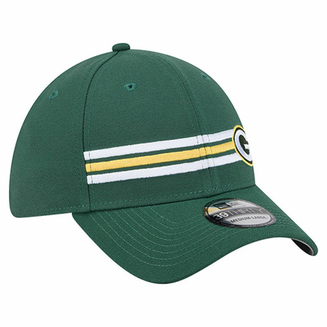 Stripes 39THIRTY Flex Hat - Green Bay Packers Hats