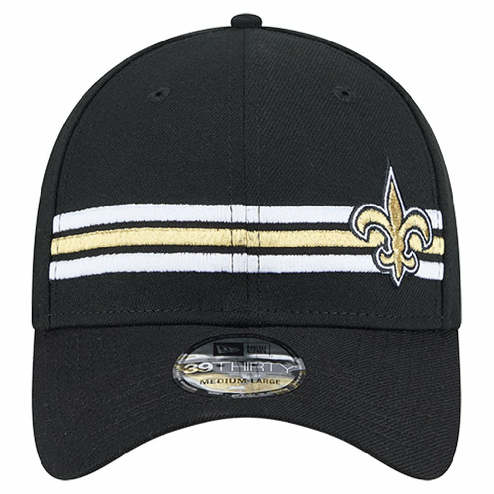 Stripes 39THIRTY Flex Hat - New Orleans Saints Hats