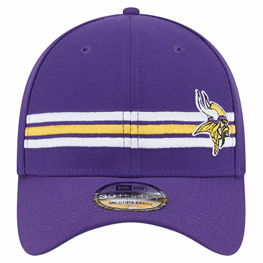 Stripes 39THIRTY Flex Hat - Minnesota Vikings Hats
