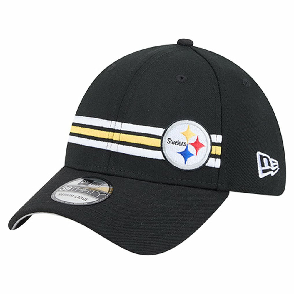 Stripes 39THIRTY Flex Hat - Pittsburgh Steelers Hats