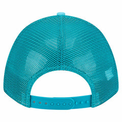 Gas Station 9FORTY A-Frame M-Crown Adjustable Trucker Hat - Miami Dolphins Hats