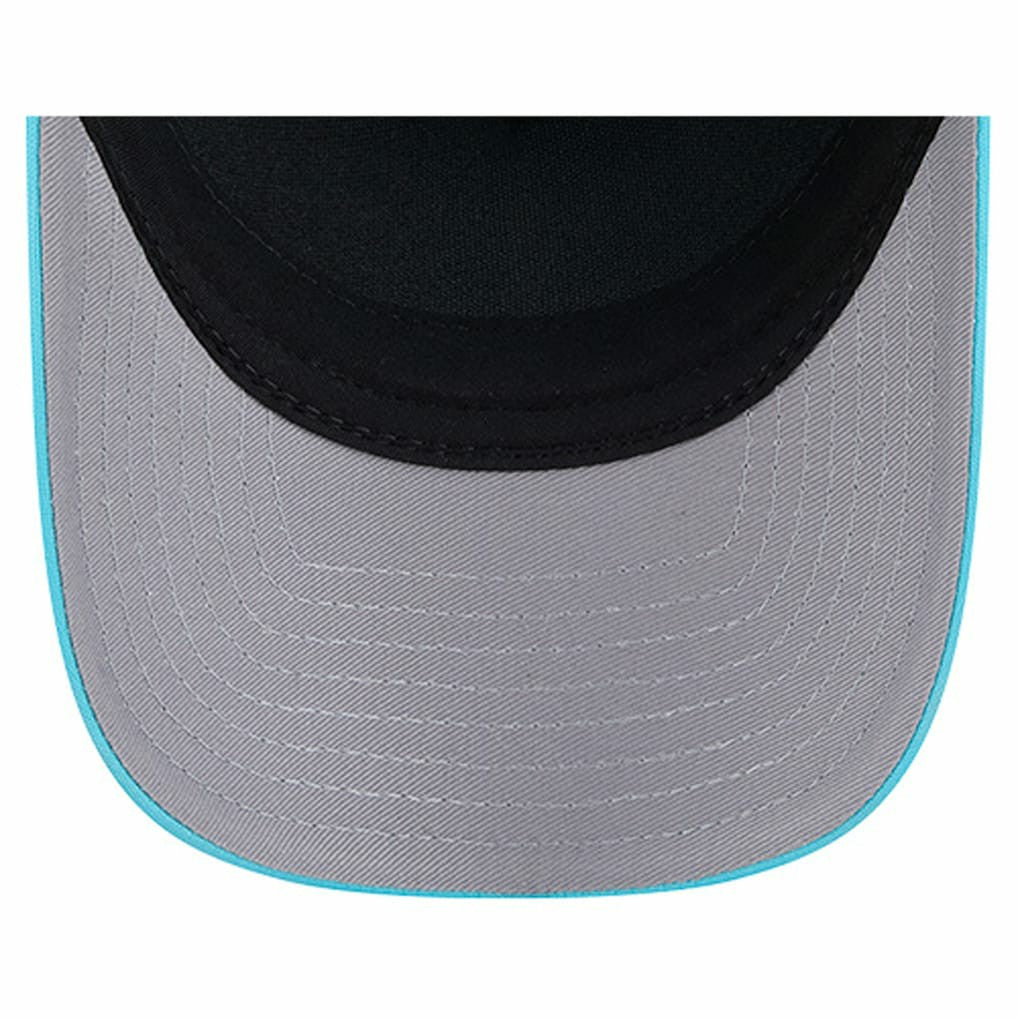 Gas Station 9FORTY A-Frame M-Crown Adjustable Trucker Hat - Miami Dolphins Hats