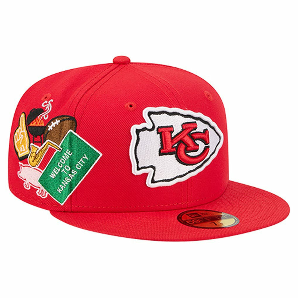 Group Chat 59FIFTY Fitted Hat - Kansas City Chiefs Hats