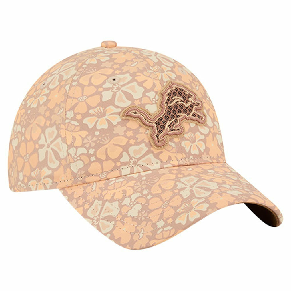 Women's Floral 9TWENTY Adjustable Hat - Detroit Lions Hats