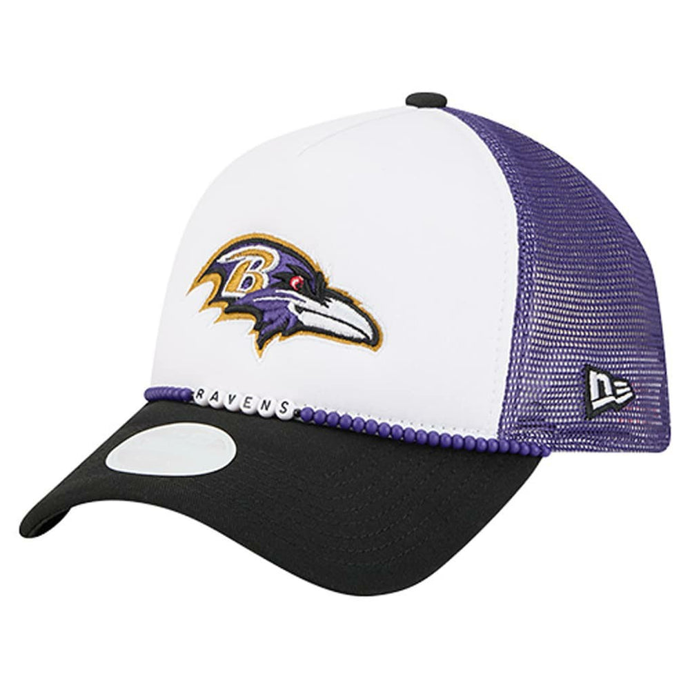 Women's Friendship Bracelet 9FORTY Adjustable Hat - Baltimore Ravens Hats