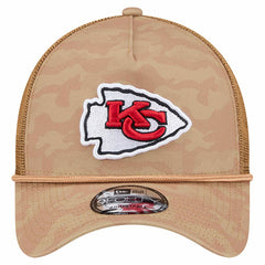 Wheat Camo 9FORTY Adjustable Hat - Kansas City Chiefs Hats