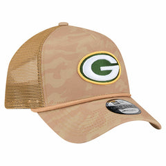 Wheat Camo 9FORTY Adjustable Hat - Green Bay Packers Hats