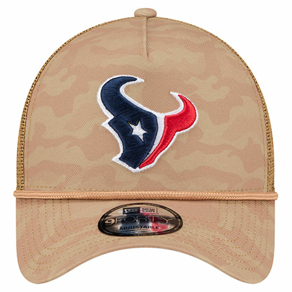 Wheat Camo 9FORTY Adjustable Hat - Houston Texans Hats