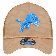 Wheat Camo 9FORTY Adjustable Hat - Detroit Lions Hats