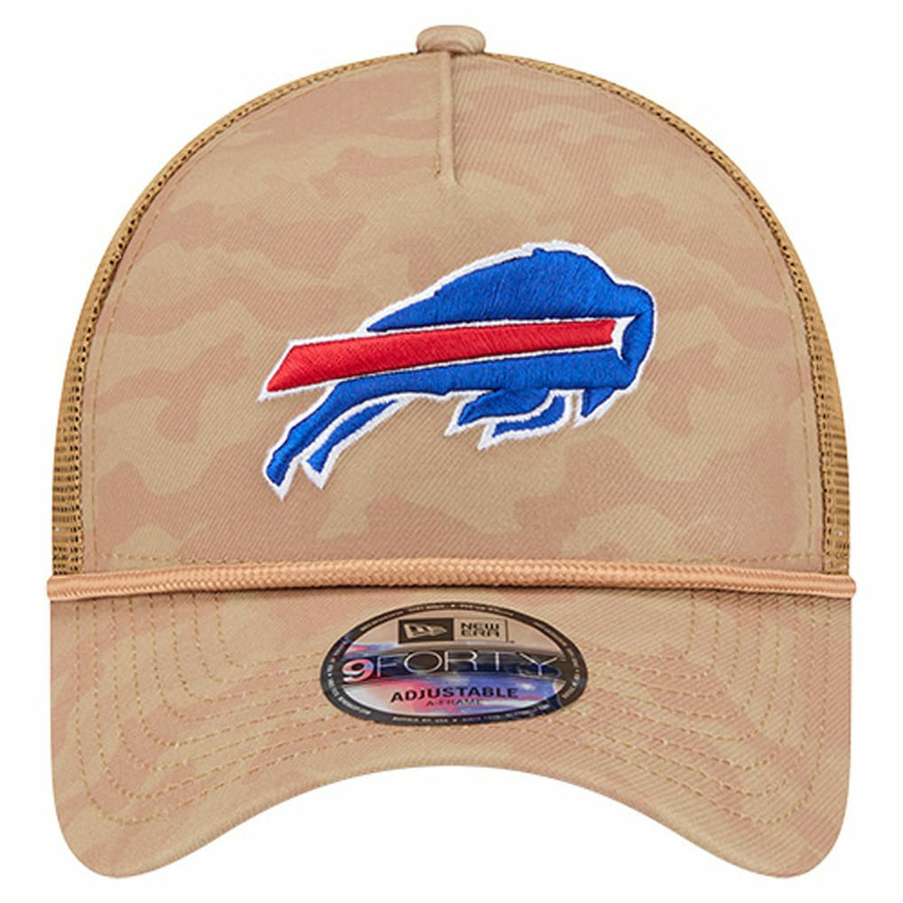 Wheat Camo 9FORTY Adjustable Hat - Buffalo Bills Hats