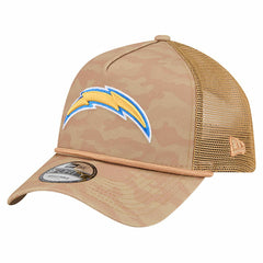 Wheat Camo 9FORTY Adjustable Hat - Los Angeles Chargers Hats