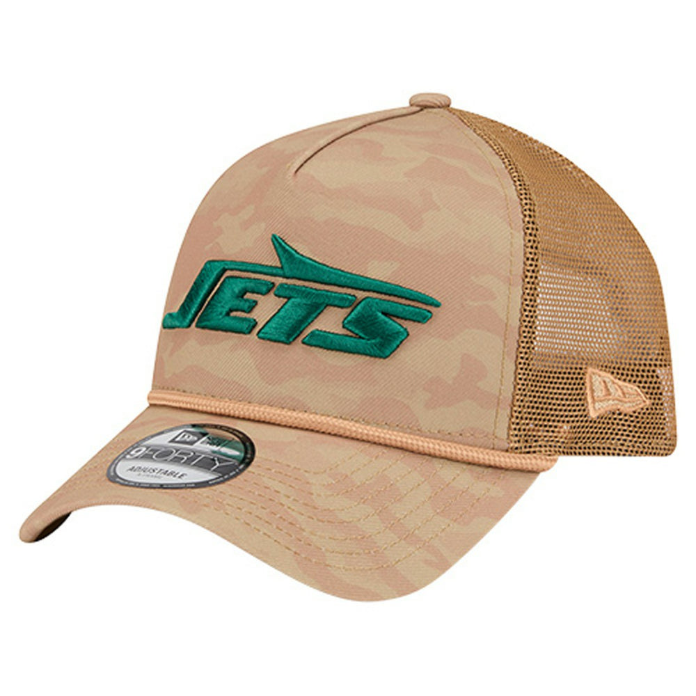 Wheat Camo 9FORTY Adjustable Hat - New York Jets Hats