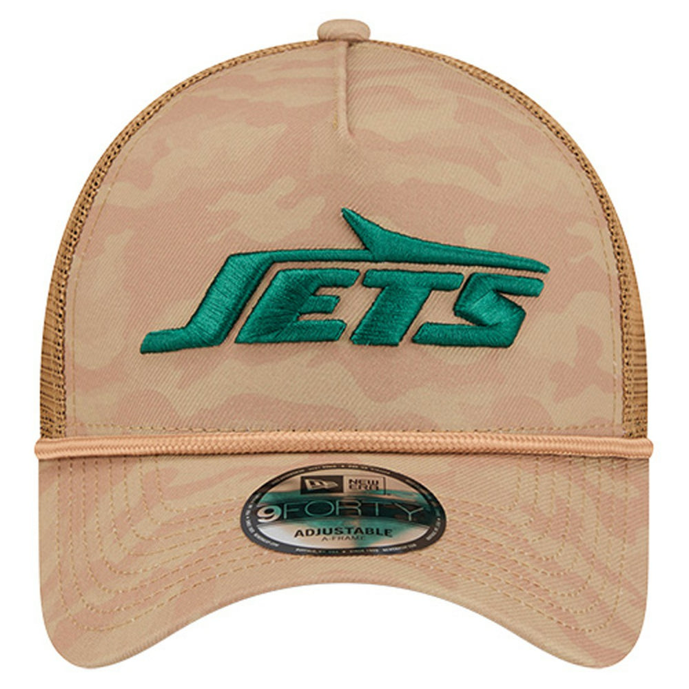 Wheat Camo 9FORTY Adjustable Hat - New York Jets Hats