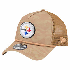 Wheat Camo 9FORTY Adjustable Hat - Pittsburgh Steelers Hats