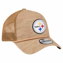 Wheat Camo 9FORTY Adjustable Hat - Pittsburgh Steelers Hats