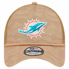 Wheat Camo 9FORTY Adjustable Hat - Miami Dolphins Hats