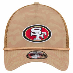 Wheat Camo 9FORTY Adjustable Hat - San Francisco 49ers Hats