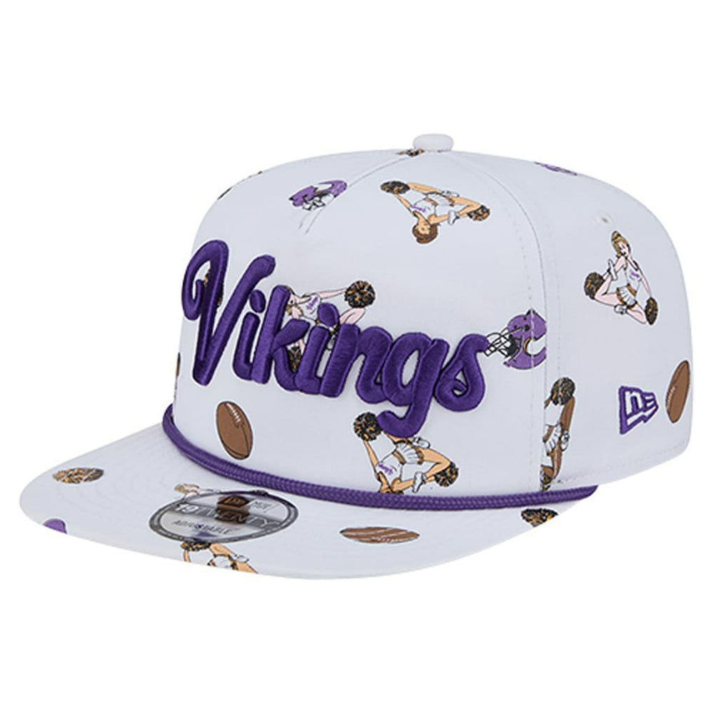 Team Cheer 19TWENTY Snapback Hat - Minnesota Vikings Hats