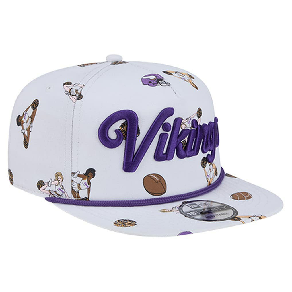 Team Cheer 19TWENTY Snapback Hat - Minnesota Vikings Hats