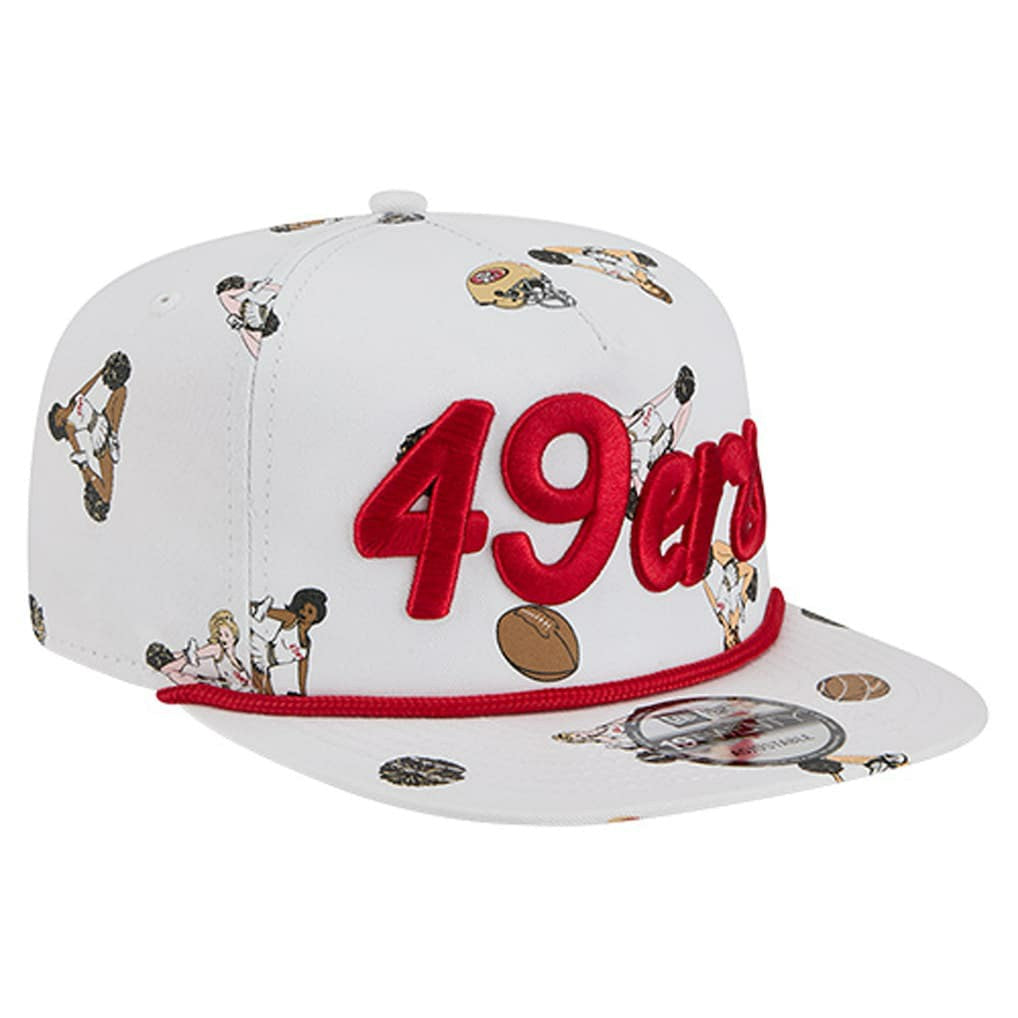 Team Cheer 19TWENTY Snapback Hat - San Francisco 49ers Hats