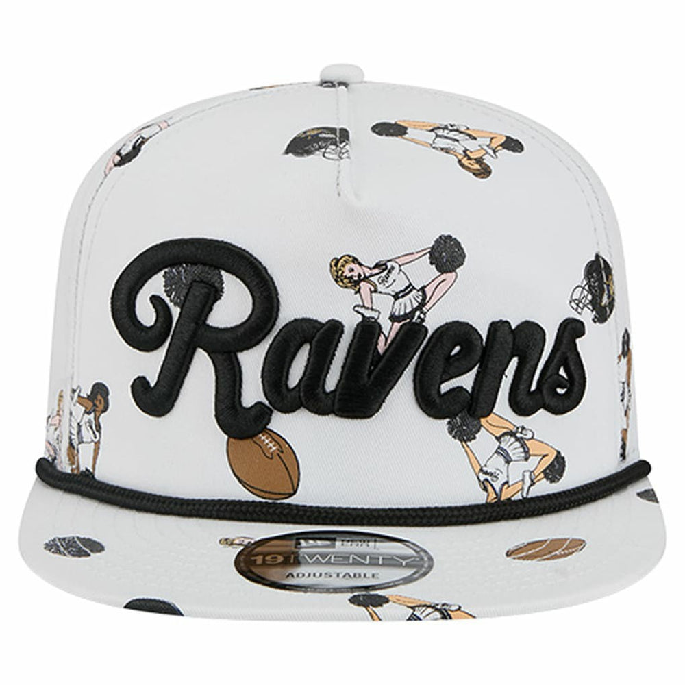 Team Cheer 19TWENTY Snapback Hat - Baltimore Ravens Hats