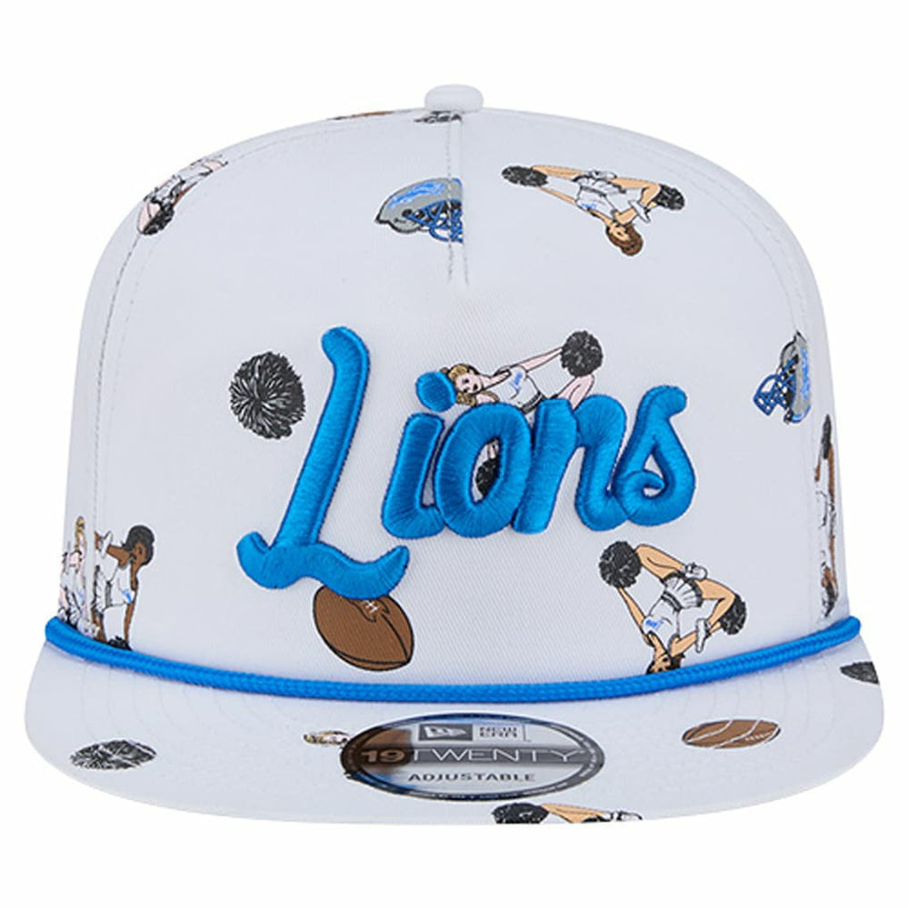 Team Cheer 19TWENTY Snapback Hat - Detroit Lions Hats