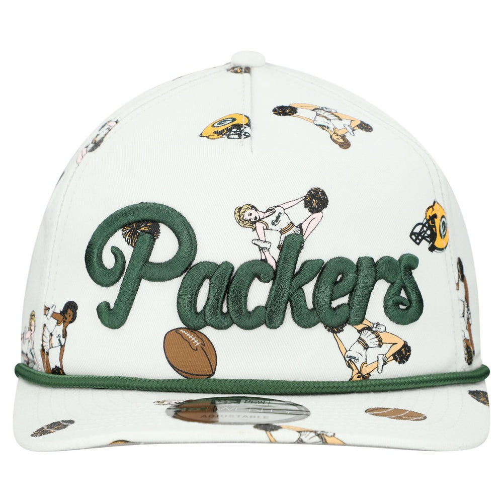 Team Cheer 19TWENTY Snapback Hat - Green Bay Packers Hats