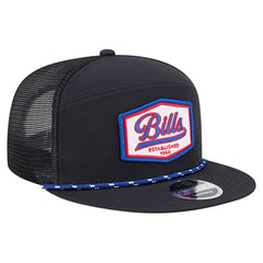 Ripstop Patch 9FIFTY Split Panel Snapback Hat - Buffalo Bills Hats