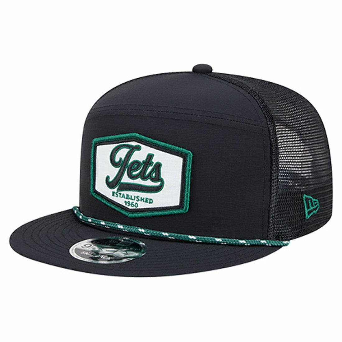 Ripstop Patch 9FIFTY Split Panel Snapback Hat - New York Jets Hats