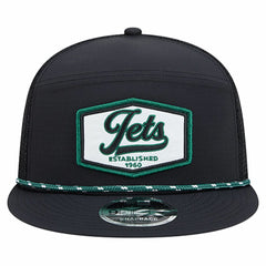 Ripstop Patch 9FIFTY Split Panel Snapback Hat - New York Jets Hats