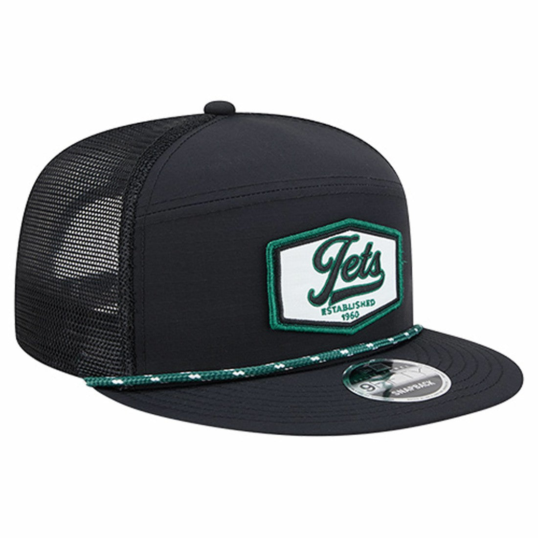 Ripstop Patch 9FIFTY Split Panel Snapback Hat - New York Jets Hats