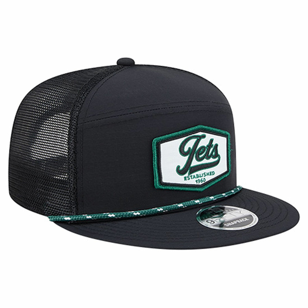 Ripstop Patch 9FIFTY Split Panel Snapback Hat - New York Jets Hats