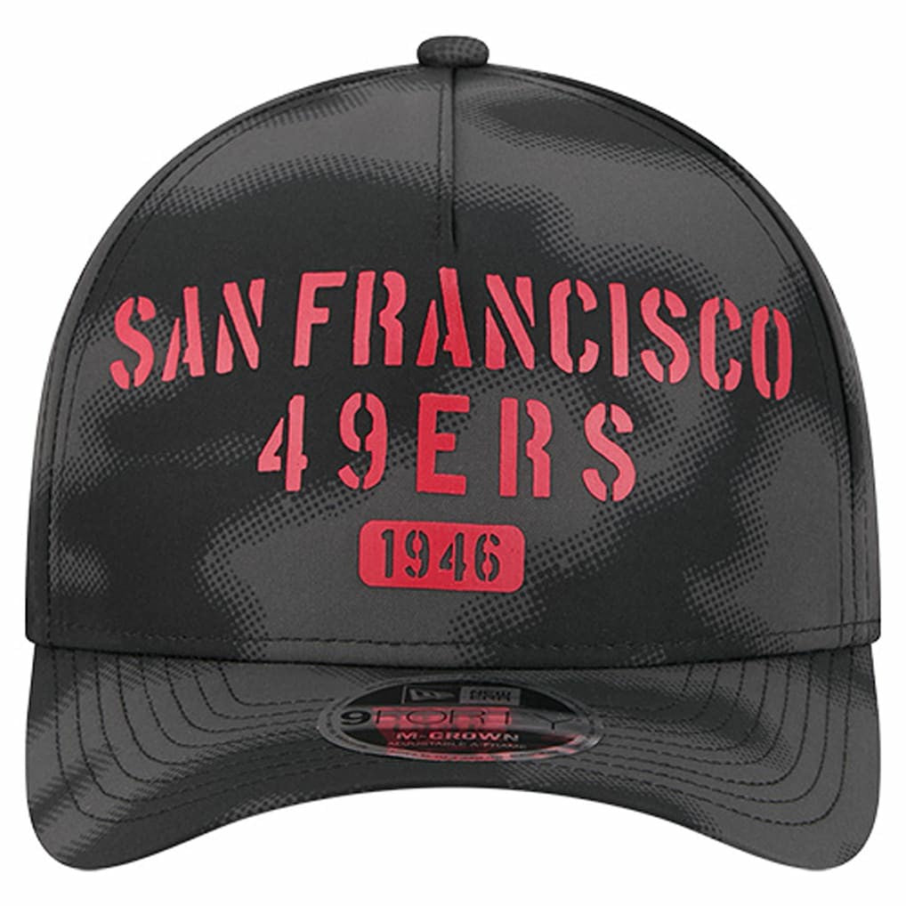 Halftone Camo 9FORTY Hat - San Francisco 49ers Hats