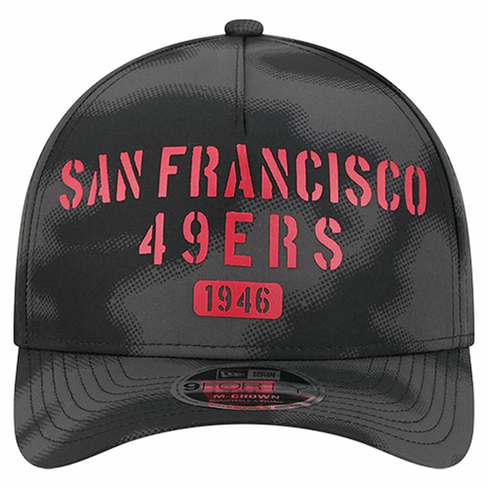 Halftone Camo 9FORTY Hat - San Francisco 49ers Hats