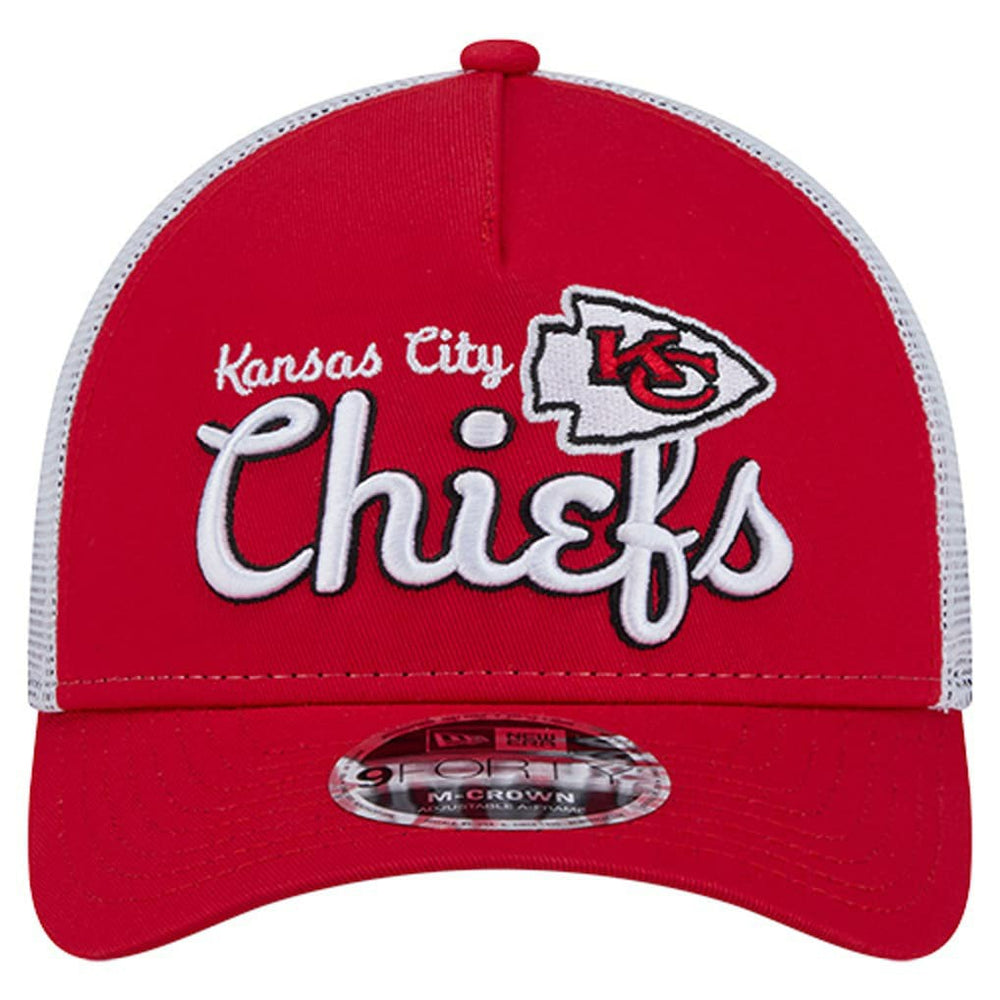 Side Lines 9FORTY Adjustable Hat - Kansas City Chiefs Hats