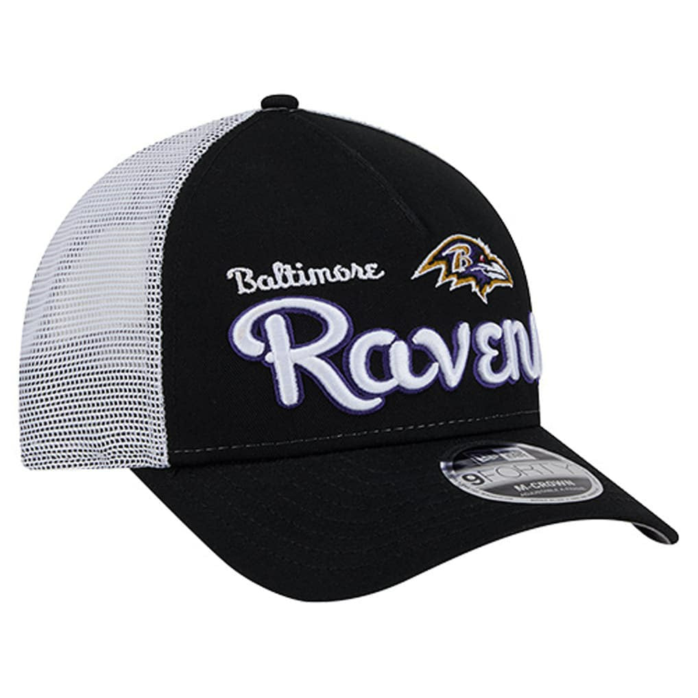 Side Lines 9FORTY Adjustable Hat - Baltimore Ravens Hats