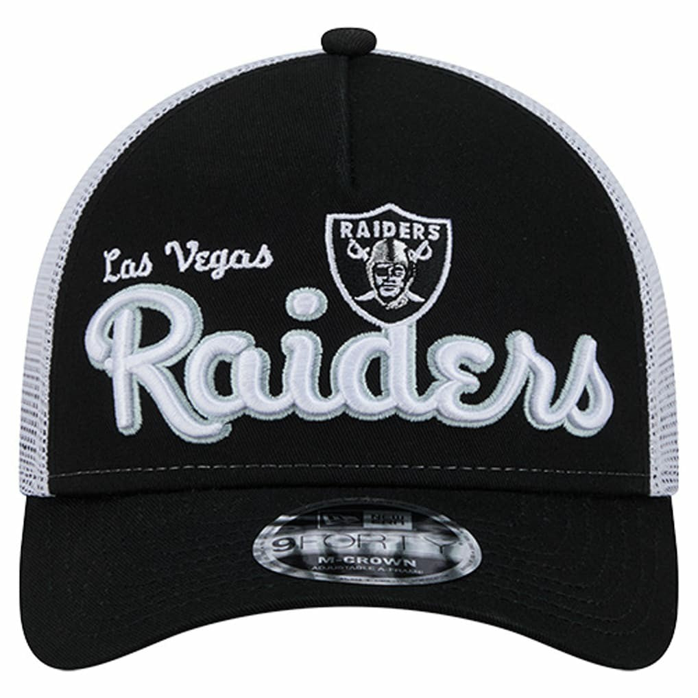 Side Lines 9FORTY Adjustable Hat - Las Vegas Raiders Hats