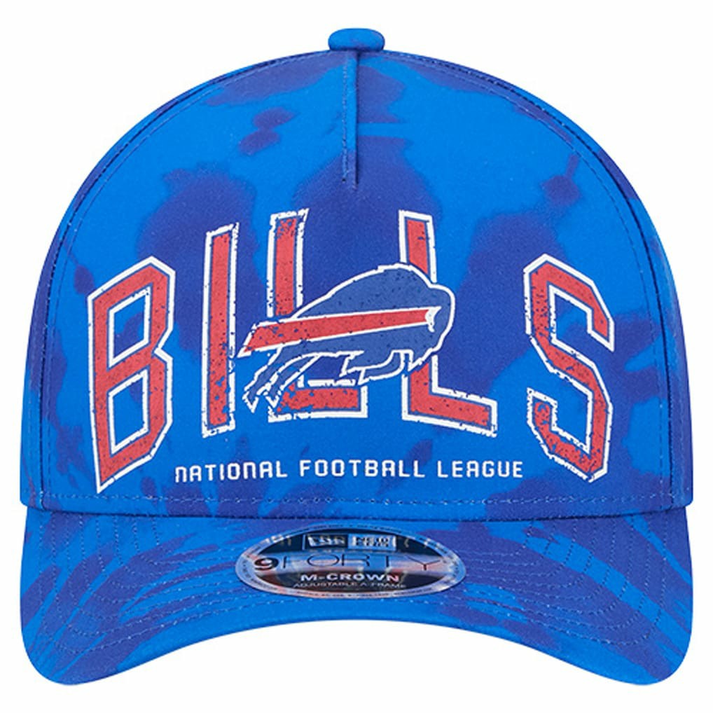 Tie Dye Fade 9Forty M-Crown A-Frame Adjustable Hat - Buffalo Bills Hats