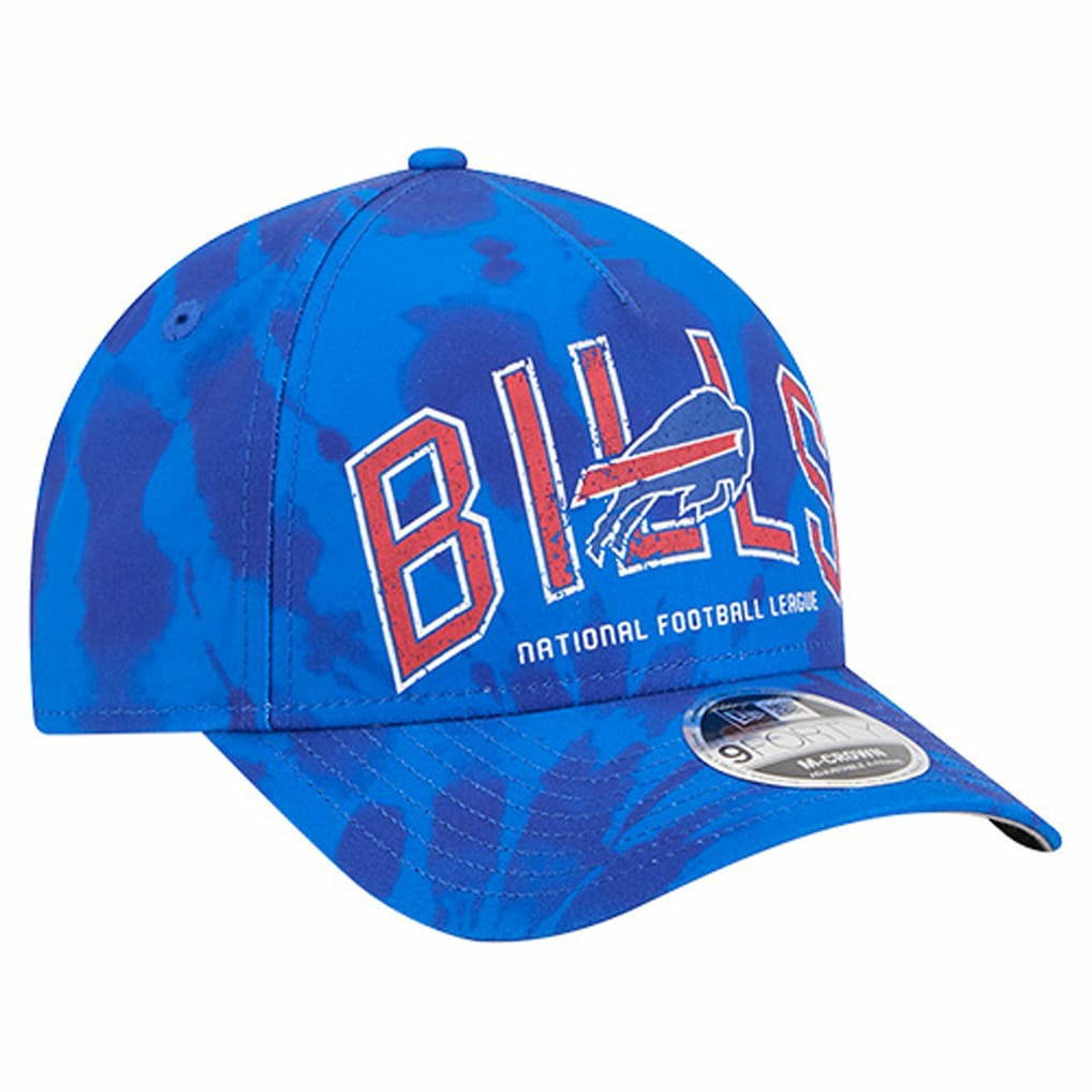 Tie Dye Fade 9Forty M-Crown A-Frame Adjustable Hat - Buffalo Bills Hats