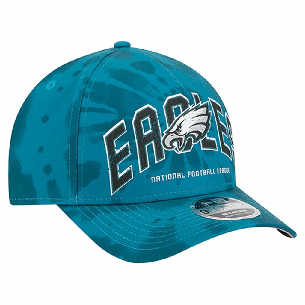 Tie Dye Fade 9Forty M-Crown A-Frame Adjustable Hat - Philadelphia Eagles Hats