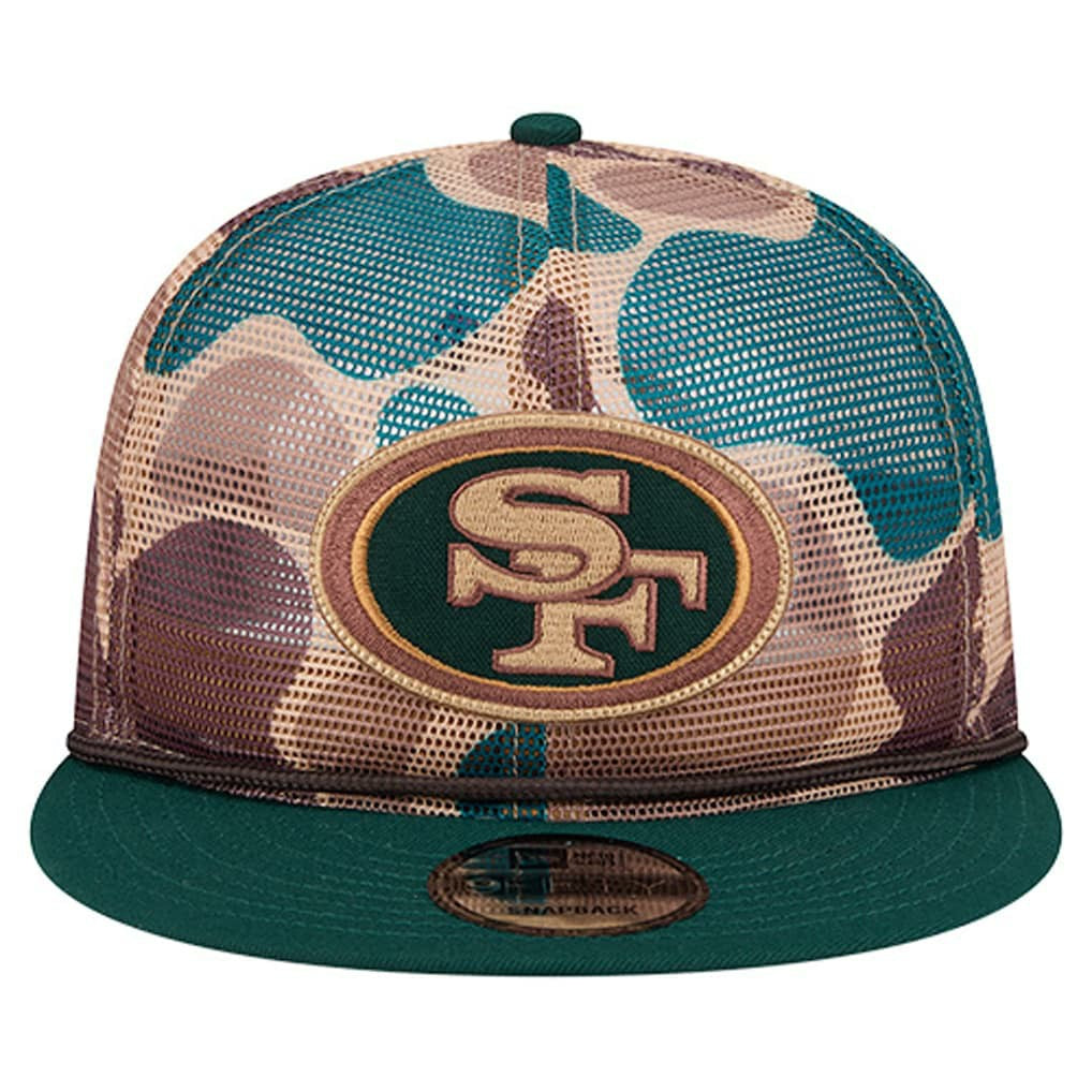 Duck Camo 9FIFTY Snapback Hat - San Francisco 49ers Hats
