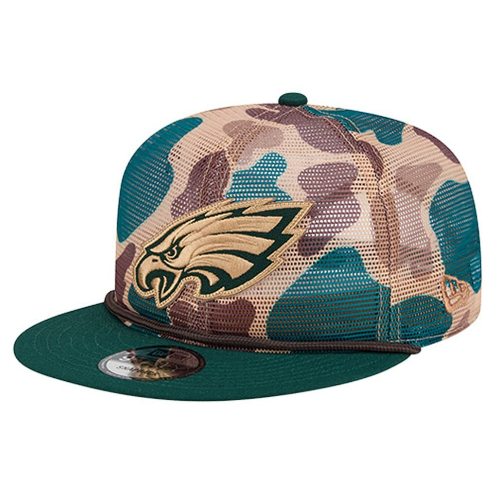 Duck Camo 9FIFTY Snapback Hat - Philadelphia Eagles Hats